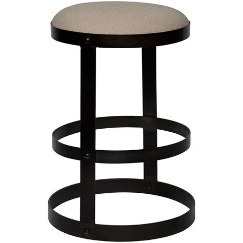 Dior Counter Stool, Matte Black – High Fashion Home